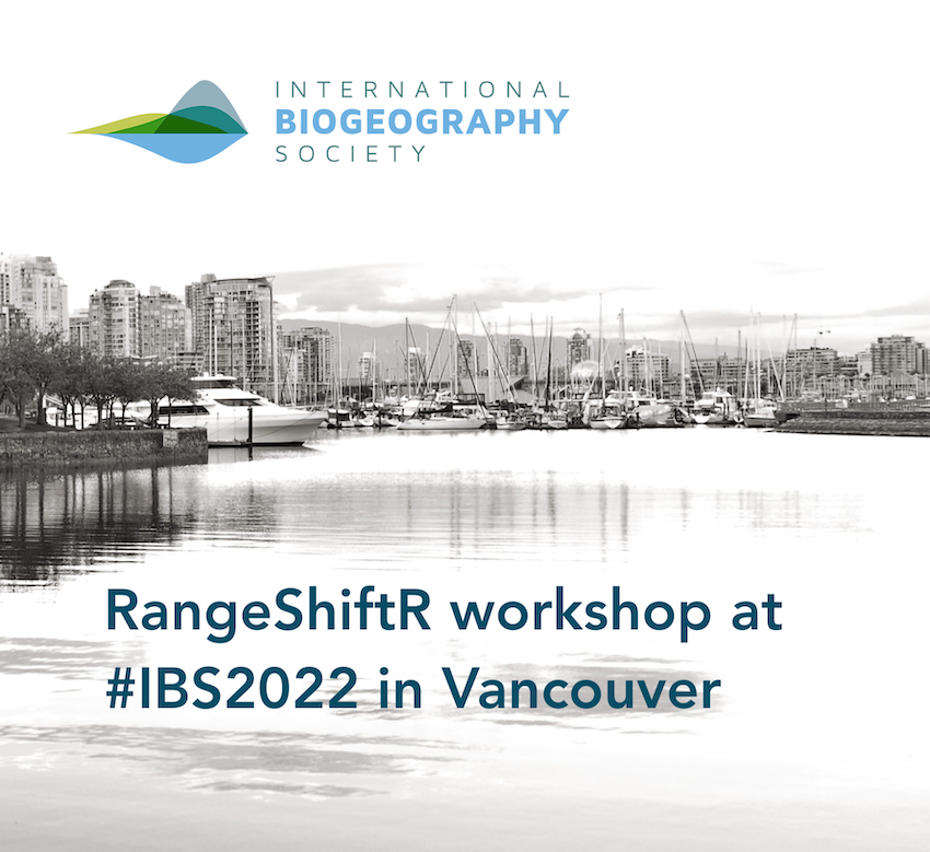 RangeShiftR workshop at IBS 2022